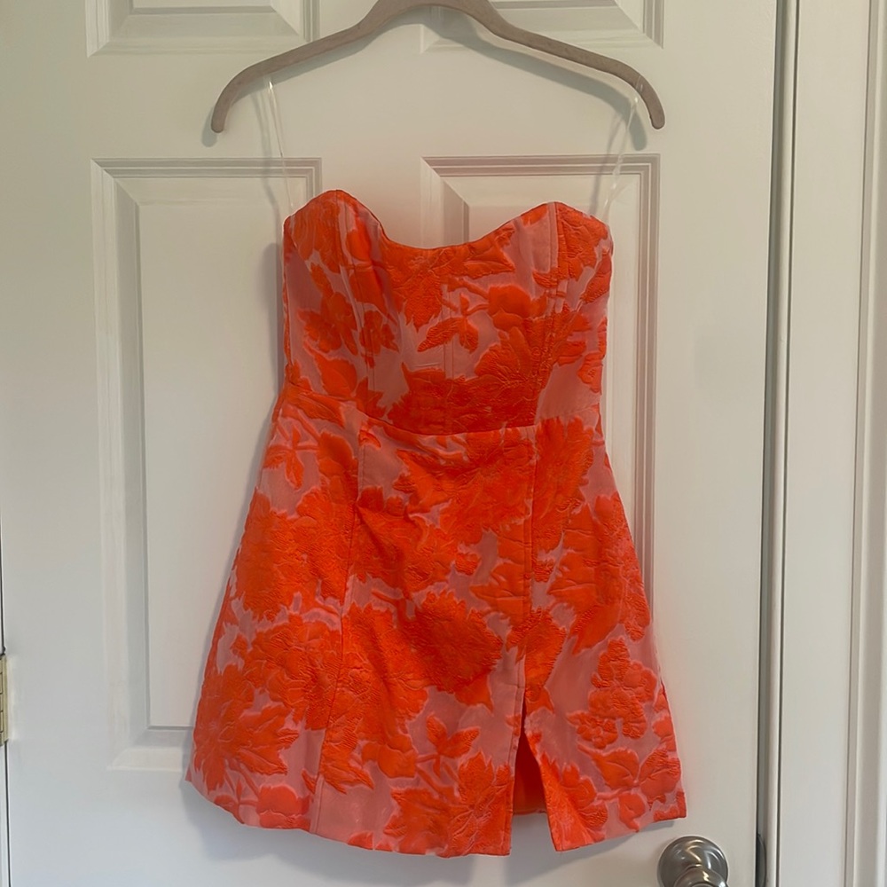 Showpo Brailey Strapless Mini Dress - US 4